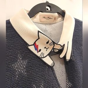 SOLD!!!  Modcloth "Miss Patina" Dress for Cat Lover